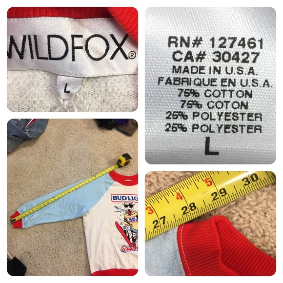 NWT! Wildfox Bud Light Spuds MacKenzie Sweater - Picture 4 of 7